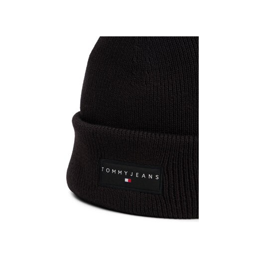 Tommy Jeans Czapka Tjm Linear Beanie AM0AM13666 Czarny Tommy Jeans OS MODIVO
