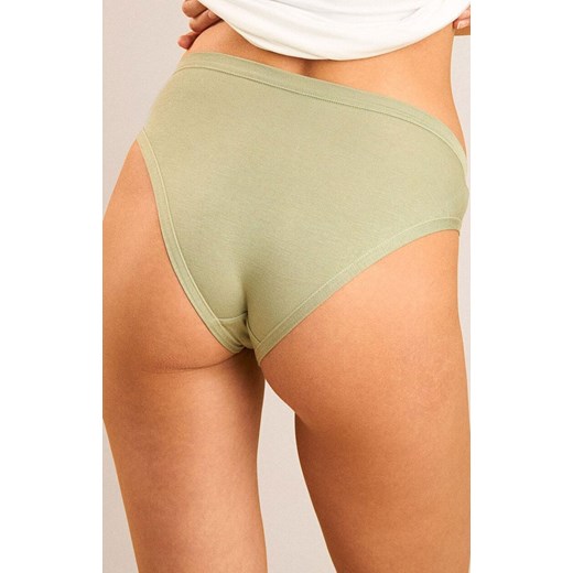 Figi damskie klasyczne z modalu oliwkowe Today 6005, Kolor oliwkowy, Rozmiar S, Sielei ze sklepu Primodo w kategorii Majtki damskie - zdjęcie 184843345