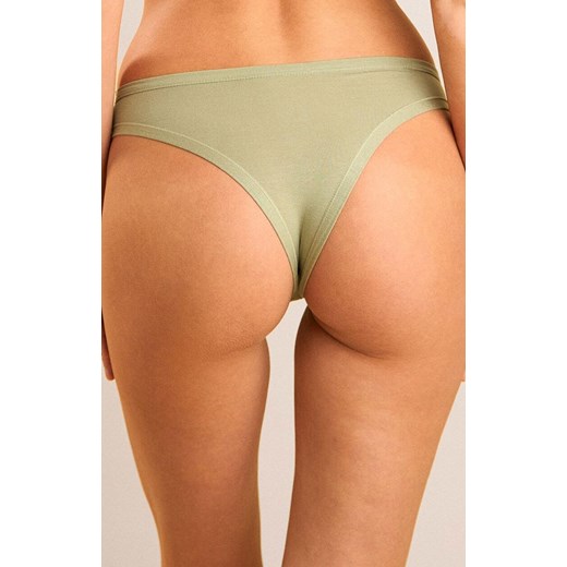Majtki damskie brazyliany z modalu oliwkowe Today 6007, Kolor oliwkowy, Rozmiar S, Sielei ze sklepu Primodo w kategorii Majtki damskie - zdjęcie 184843418