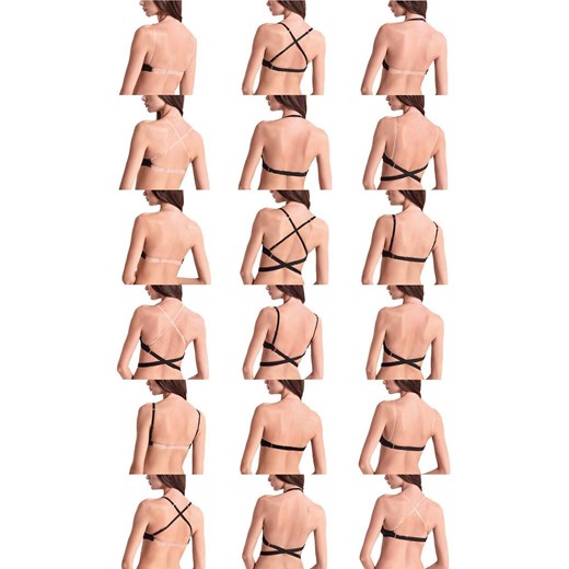 Biustonosz push-up wielofunkcyjny zapinany z przodu czarny Joker 021L, Kolor czarny, Rozmiar 65B, Lormar ze sklepu Intymna w kategorii Biustonosze - zdjęcie 184843826