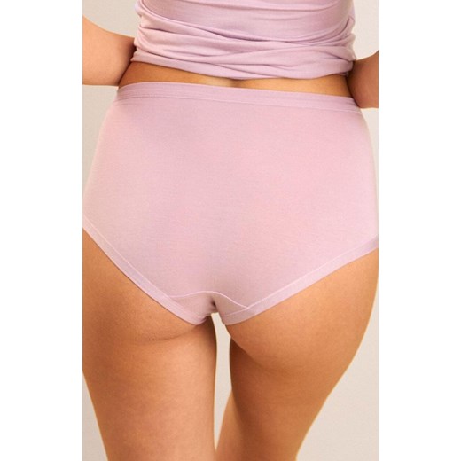 Figi damskie z modalu klasyczne z wysokim stanem liliowe Today 6009, Kolor liliowy, Rozmiar S, Sielei ze sklepu Intymna w kategorii Majtki damskie - zdjęcie 184843918