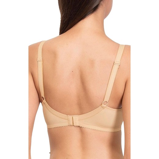 Biustonosz miękki soft z elastycznej mikrofibry beżowy 962, Kolor beżowy, Rozmiar 75C, Sielei ze sklepu Intymna w kategorii Biustonosze - zdjęcie 184843938