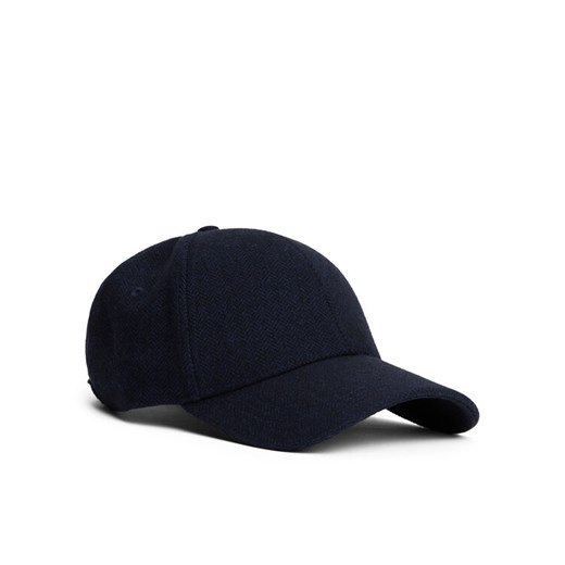 Tommy Hilfiger Czapka z daszkiem Th Flag Herringbone 6 Panel Cap AM0AM13784 Granatowy ze sklepu MODIVO w kategorii Czapki z daszkiem męskie - zdjęcie 184844016