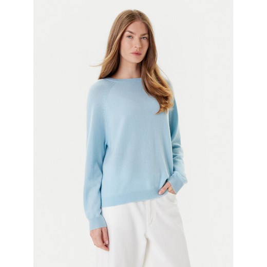 Marella Sweter Tesa 2523366171 Błękitny Relaxed Fit ze sklepu MODIVO w kategorii Swetry damskie - zdjęcie 184844029