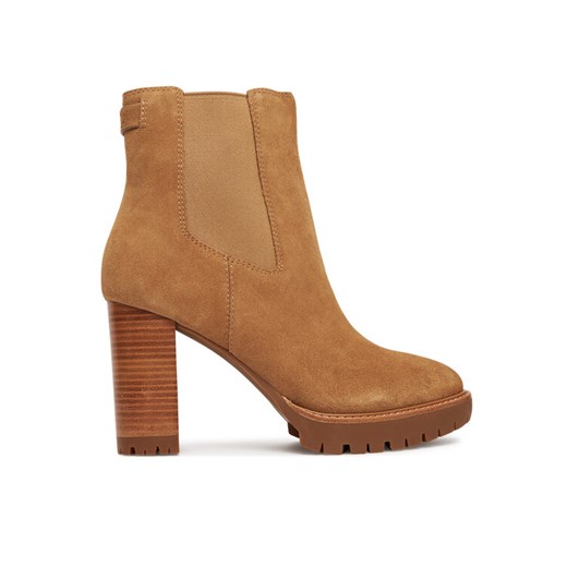 LAUREN RALPH LAUREN Botki 802942566001 Brązowy ze sklepu MODIVO w kategorii Botki - zdjęcie 184844099