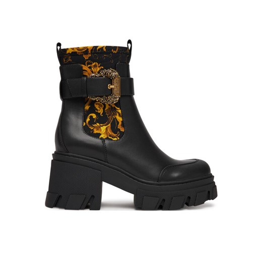 Versace Jeans Couture Botki 79VA3S84 Czarny ze sklepu MODIVO w kategorii Botki - zdjęcie 184844176