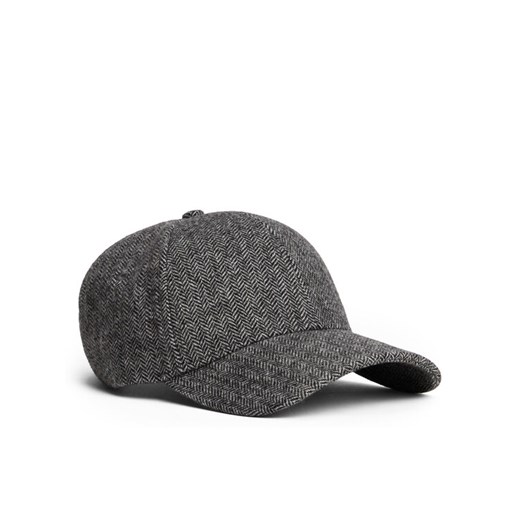 Tommy Hilfiger Czapka z daszkiem Th Flag Herringbone 6 Panel Cap AM0AM13784 Szary ze sklepu MODIVO w kategorii Czapki z daszkiem męskie - zdjęcie 184844177