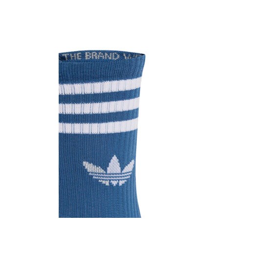 adidas Zestaw 3 par wysokich skarpet unisex 3-Stripes JZ4941 Kolorowy 37_39 MODIVO