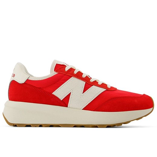 Buty unisex New Balance U370VD - czerwone ze sklepu streetstyle24.pl w kategorii Buty sportowe męskie - zdjęcie 184845999