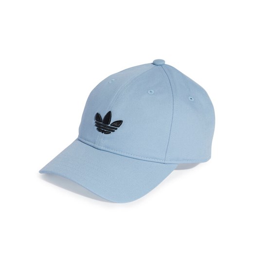 Czapka z daszkiem adidas adicolor Classic Trefoil JV7389 Błękitny ze sklepu eobuwie.pl w kategorii Czapki z daszkiem damskie - zdjęcie 184846236