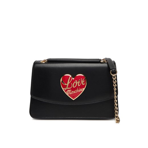 Torebka LOVE MOSCHINO JC4184PP1NLP0000 Czarny ze sklepu eobuwie.pl w kategorii Kopertówki - zdjęcie 184846288