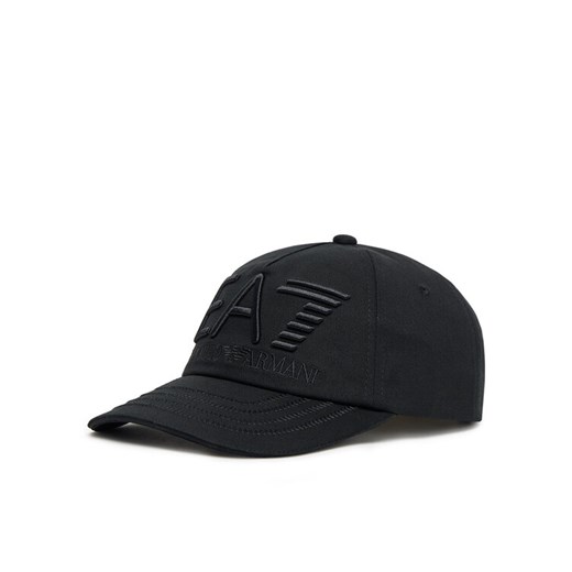 Czapka z daszkiem EA7 Emporio Armani 7X000052 AF13150 UC001 Czarny ze sklepu eobuwie.pl w kategorii Czapki z daszkiem męskie - zdjęcie 184846338