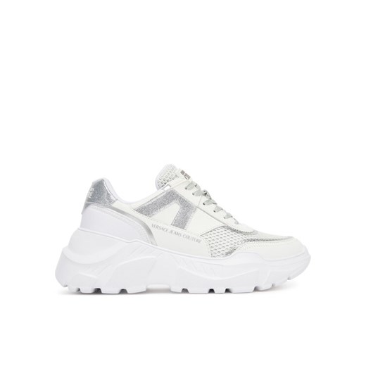 Sneakersy Versace Jeans Couture 79VA3SC4 ZSC79 003 Biały ze sklepu eobuwie.pl w kategorii Buty sportowe damskie - zdjęcie 184846347