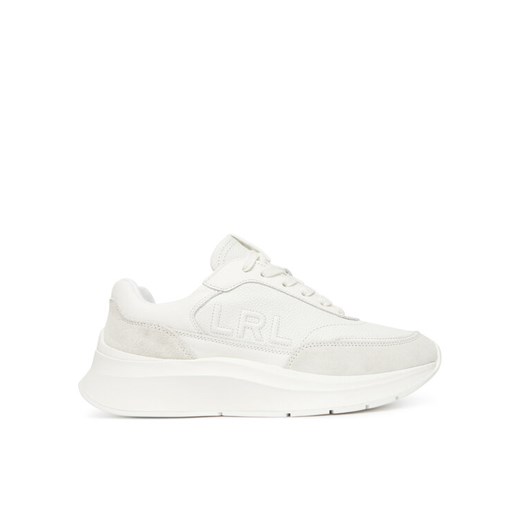 Sneakersy LAUREN RALPH LAUREN 802969384001 Biały ze sklepu eobuwie.pl w kategorii Buty sportowe damskie - zdjęcie 184846357
