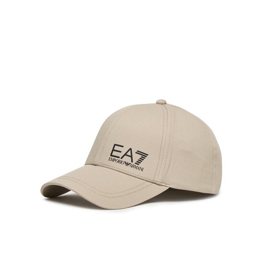 Czapka z daszkiem EA7 Emporio Armani 7X000005 AF11989 M6083 Beżowy ze sklepu eobuwie.pl w kategorii Czapki z daszkiem damskie - zdjęcie 184846397