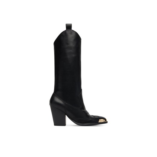 Kowbojki Versace Jeans Couture 79VA3S12 Czarny ze sklepu eobuwie.pl w kategorii Kozaki damskie - zdjęcie 184846428