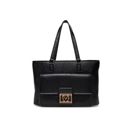 Torebka LOVE MOSCHINO JC4087PP1NLI0000 Czarny ze sklepu eobuwie.pl w kategorii Torby Shopper bag - zdjęcie 184846436