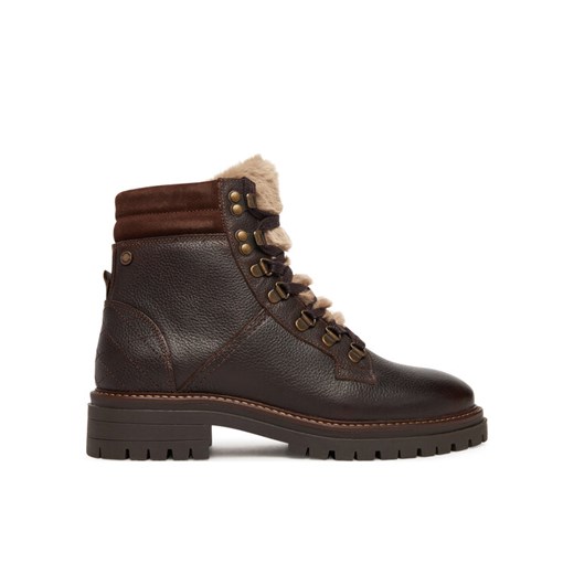 Barbour Trapery Bambburgh LFO0770BR96 Brązowy ze sklepu MODIVO w kategorii Workery damskie - zdjęcie 184848956
