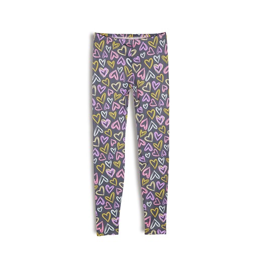 GATE Legginsy z nadrukiem 3Y ze sklepu gateshop w kategorii Spodnie dziewczęce - zdjęcie 184851938