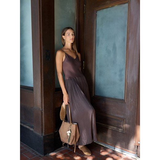 Reserved - Torebka na ramię - brązowy ze sklepu Reserved w kategorii Torby Shopper bag - zdjęcie 184855087