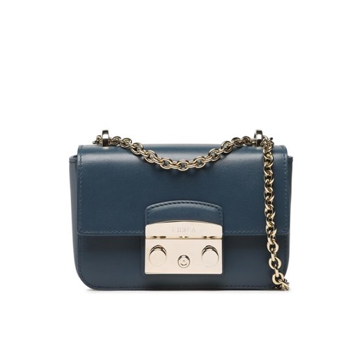 Torebka Furla Metropolis WB00828-AX0733-1785S-1-007-20-BG-B Granatowy ze sklepu eobuwie.pl w kategorii Kopertówki - zdjęcie 184856386