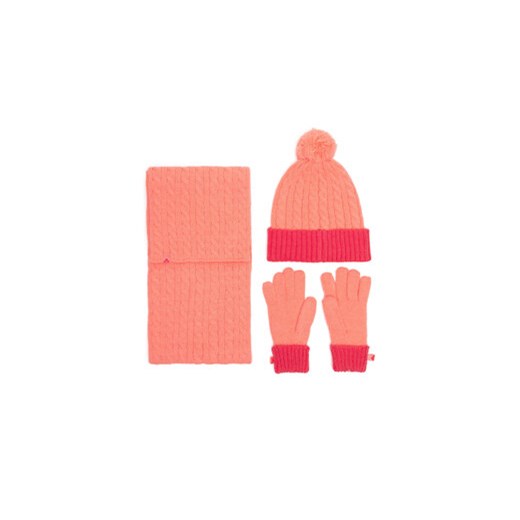 Zestaw czapka, szalik i rękawiczki Roxy RX-KF-001-AW24 Pomarańczowy NOSIZE eobuwie.pl