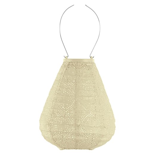 Lumiz Lampion solarny LED &quot;Charme Tulip&quot; w kolorze żółtym - wys. 22,5 x Ø 20 cm ze sklepu Limango Polska w kategorii Oświetlenie - zdjęcie 184857496
