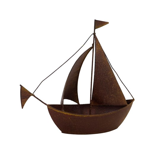 POSIWIO Figurka dekoracyjna w kolorze brązowym - 32 x 30 x 9,5 cm ze sklepu Limango Polska w kategorii Dekoracje - zdjęcie 184857915