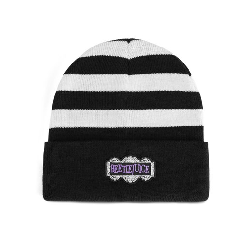 BEETLEJUICE Czapka ACCCS-AW24-323WBBJ Czarny ze sklepu MODIVO w kategorii Czapki dziecięce - zdjęcie 184857945