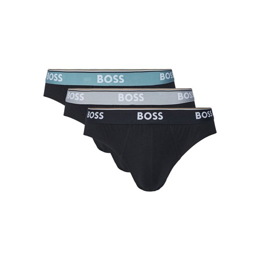 BOSS Komplet 3 par slipów 50531681 Czarny ze sklepu MODIVO w kategorii Majtki męskie - zdjęcie 184858099