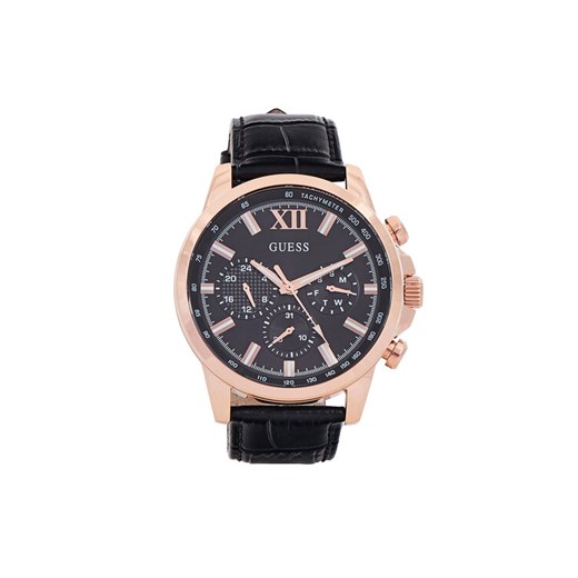 Guess Zegarek Walker GW0901G5 Czarny ze sklepu MODIVO w kategorii Zegarki - zdjęcie 184858107