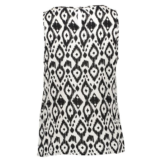 ONLY Top w kolorze biało-czarnym 40 okazja Limango Polska