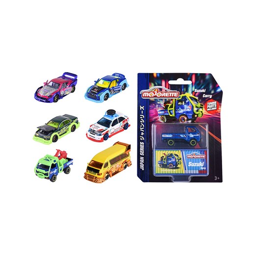 Majorette Samochód &quot;Japan Series Deluxe Cars&quot; - 5+ (produkt niespodzianka) ze sklepu Limango Polska w kategorii Zabawki - zdjęcie 184859556