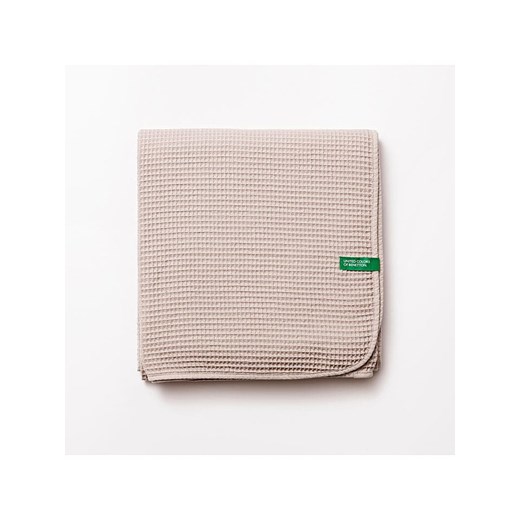 Benetton Koc w kolorze beżowym ze sklepu Limango Polska w kategorii Tekstylia - zdjęcie 184859679