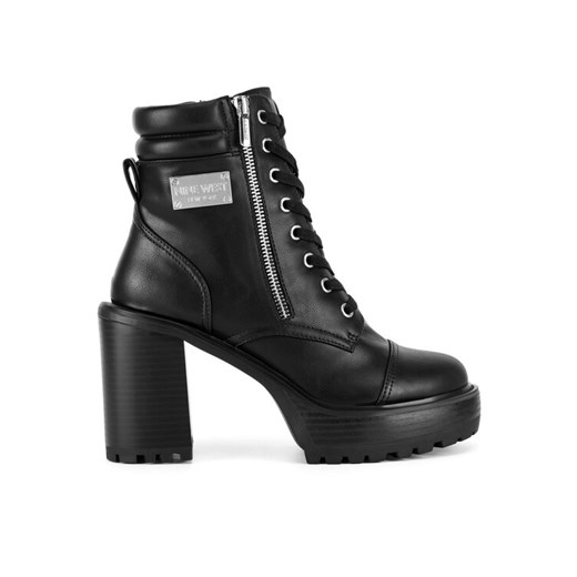 Botki Nine West WFA3363-1 Czarny ze sklepu eobuwie.pl w kategorii Botki - zdjęcie 184859787