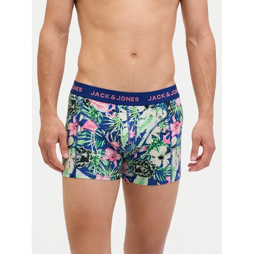 Jack&Jones Komplet 3 par bokserek Fred 12283386 Kolorowy ze sklepu MODIVO w kategorii Majtki męskie - zdjęcie 184860425