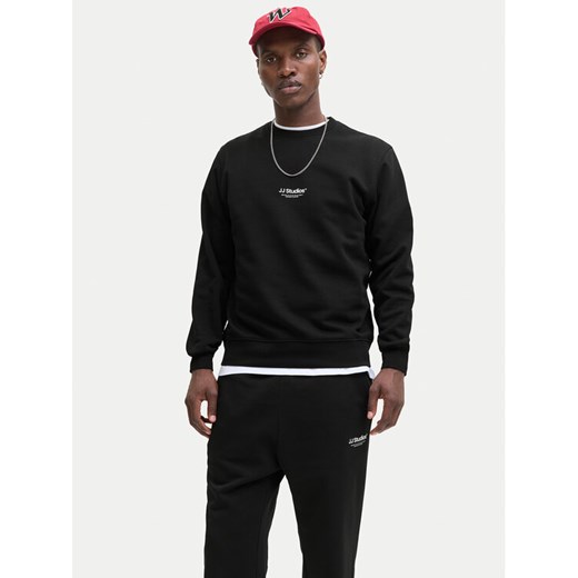 Jack&Jones Bluza Soho 12278791 Czarny Relaxed Fit ze sklepu MODIVO w kategorii Bluzy męskie - zdjęcie 184860487