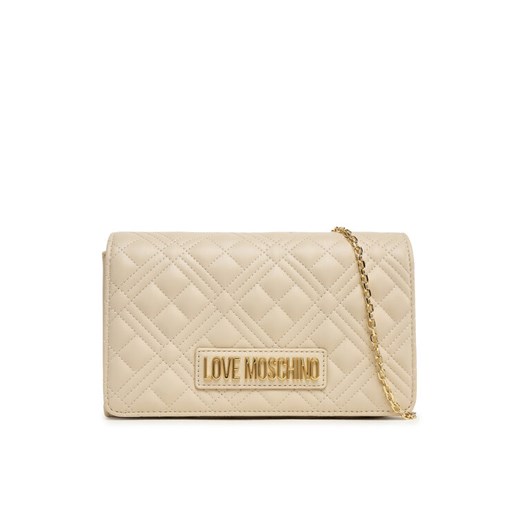 LOVE MOSCHINO Torebka JC4079PP1NLA0110 Écru ze sklepu MODIVO w kategorii Kopertówki - zdjęcie 184861086