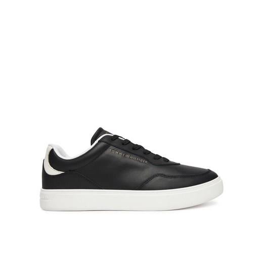 Tommy Hilfiger Sneakersy Casual Cupsole FW0FW08689 Czarny ze sklepu MODIVO w kategorii Buty sportowe damskie - zdjęcie 184861115