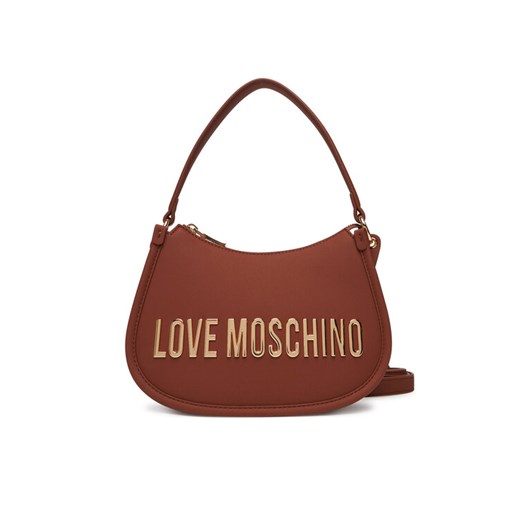 LOVE MOSCHINO Torebka JC4027PP1NKD0312 Brązowy ze sklepu MODIVO w kategorii Torebki damskie - zdjęcie 184861119