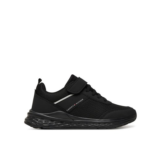 Tommy Hilfiger Sneakersy T3X9-34115-1845 S Czarny ze sklepu MODIVO w kategorii Buty sportowe dziecięce - zdjęcie 184861139