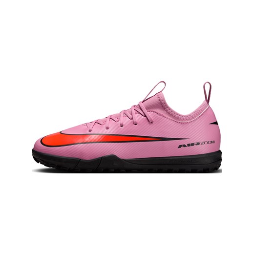 Buty piłkarskie o niskim profilu na nawierzchnie typu turf dla małych/dużych dzieci Nike Jr. Mercurial Vapor 16 Academy - Różowy ze sklepu Nike poland w kategorii Buty sportowe dziecięce - zdjęcie 184862719