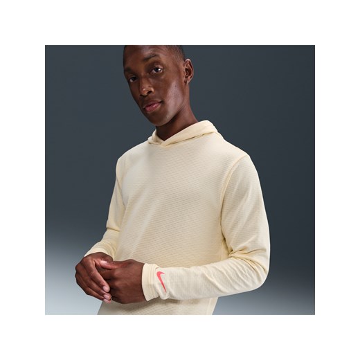 Męska bluza z kapturem do golfa Dri-FIT Nike Tour - Brązowy ze sklepu Nike poland w kategorii Bluzy męskie - zdjęcie 184862869