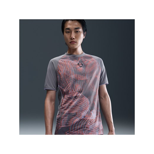 Męska koszulka piłkarska z krótkim rękawem Dri-FIT Nike Academy+ - Czerwony ze sklepu Nike poland w kategorii T-shirty męskie - zdjęcie 184862919