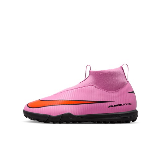 Buty piłkarskie typu high top dla małych/dużych dzieci TF Nike Jr. Mercurial Nike 38.5 Nike poland