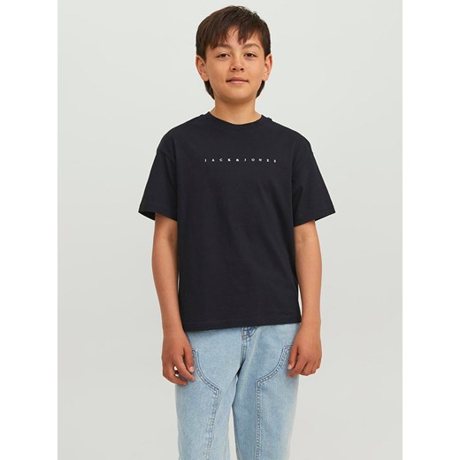 JACK &amp; JONES Junior Koszulka w kolorze czarnym ze sklepu Limango Polska w kategorii T-shirty chłopięce - zdjęcie 184864809