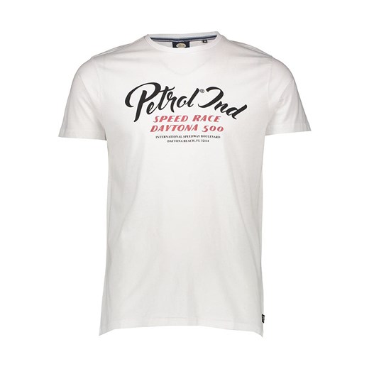 Petrol Industries Koszulka w kolorze białym ze sklepu Limango Polska w kategorii T-shirty męskie - zdjęcie 184864885