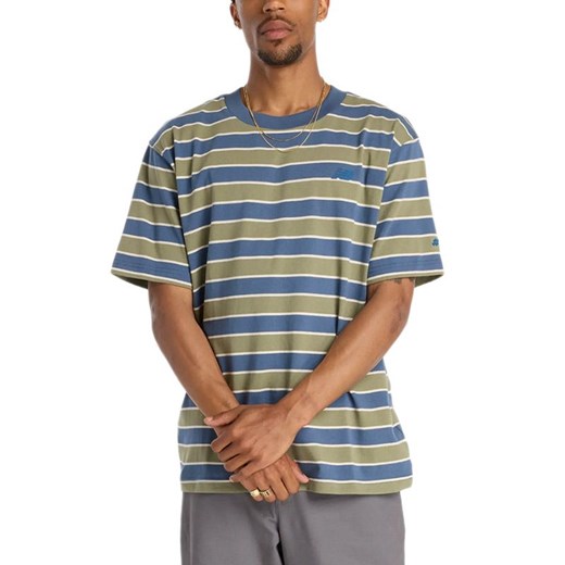 Koszulka męska New Balance MT53700VTI - niebieska ze sklepu streetstyle24.pl w kategorii T-shirty męskie - zdjęcie 184866416