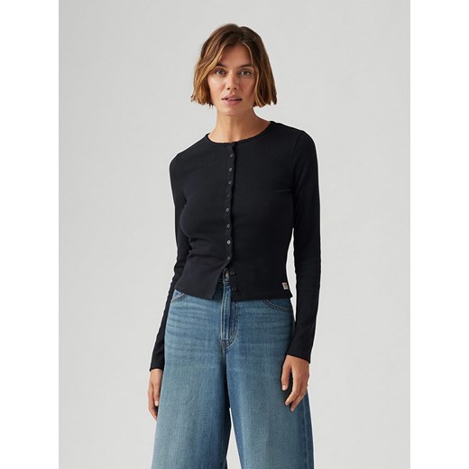 Levi&apos;s Kardigan w kolorze czarnym ze sklepu Limango Polska w kategorii Swetry damskie - zdjęcie 184866467