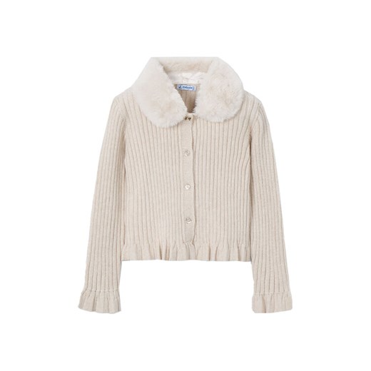 Mayoral Sweter 4311 Écru Regular Fit ze sklepu MODIVO w kategorii Swetry dziewczęce - zdjęcie 184866778